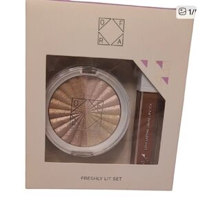OFRA Freshly Lit Set Highlighter & Liquid Lipstick Set